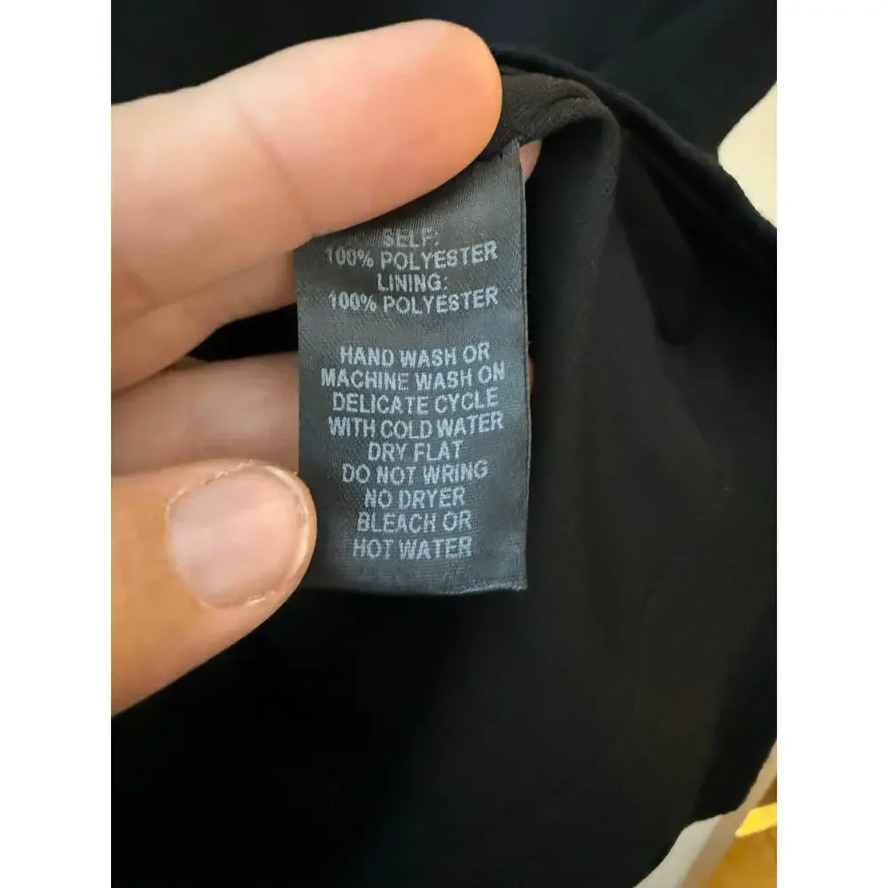 Black and Cream Lulus Dress Size XSmall - Picture 5 of 6